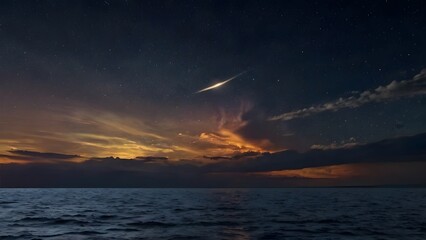 night sky with stars