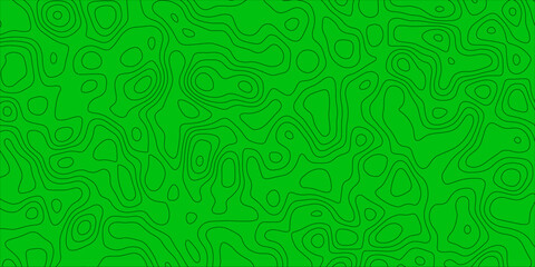 Fototapeta premium Seamless topographic pattern with organic visual movement