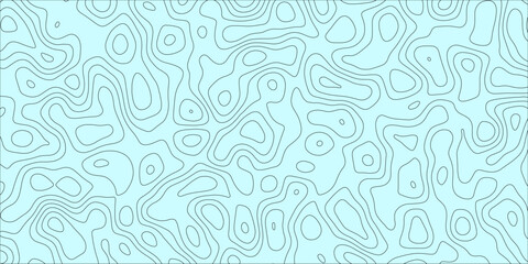 Terrain-based abstract pattern with mapping aesthetics

