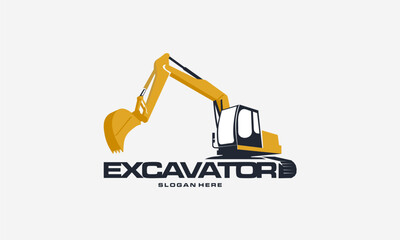 Powerful excavator  design.