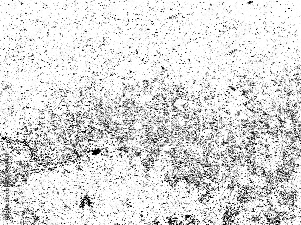Poster abstract grunge black and white distressed texture overlay effect design element, noise background
