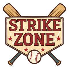 Design a vintage-style embroidered patch featuring crossed baseball bats, weather-worn and distressed, with subtle stitching detail.