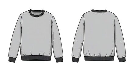 Grey Canvas: Front & Back