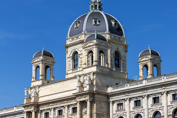 Facades of historical buildings Austria, Vienna