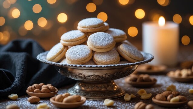Egyptian Kahk: Traditional Sweet Dessert for Eid Celebration