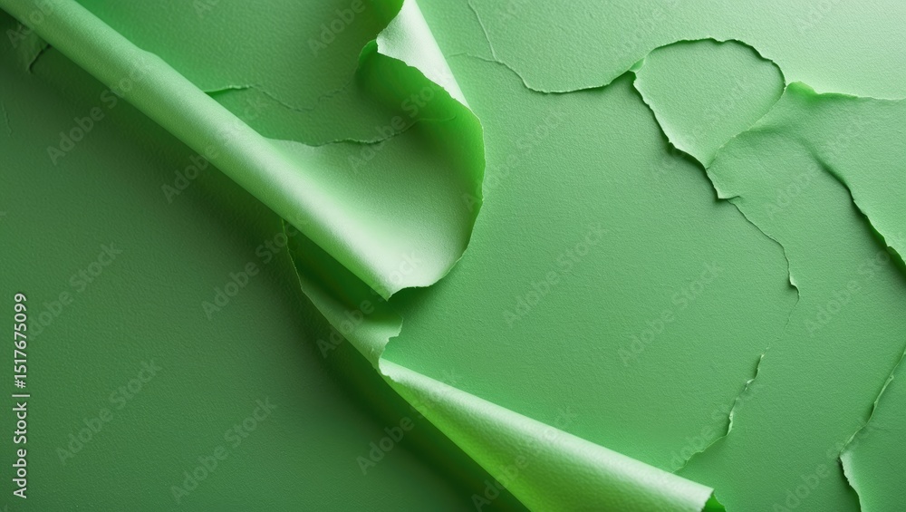 Aufkleber green felt fabric pattern with abstract textured background