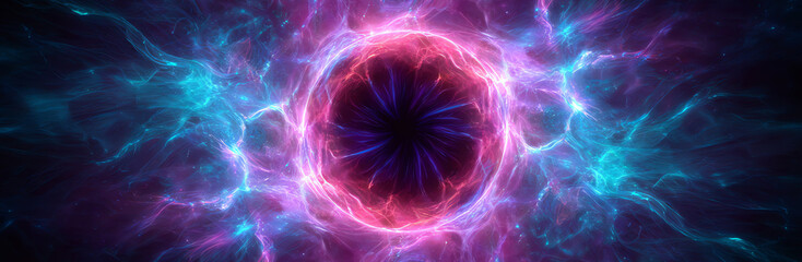 blue and purple illustration, AI generated