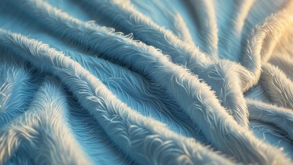 Close-up of white fiber cloth texture with intricate patterns