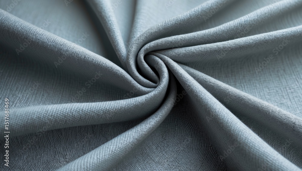 Poster abstract textile pattern featuring coarse linen fibers and woven burlap with large stitches on a gra