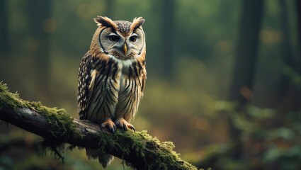 Barred Owl: A Carnivorous Bird of Prey with Unique Vision and Feathered Ecology