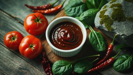 Authentic Asian Oyster Sauce in a Bowl
