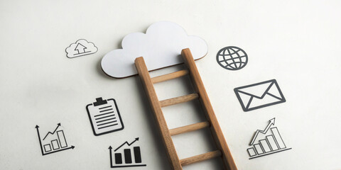 Ladder of safety with the growth of digital businesses and the protection of critical data systems in the online cloud