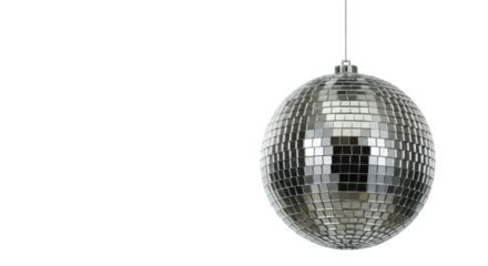 Isolated Disco Ball
