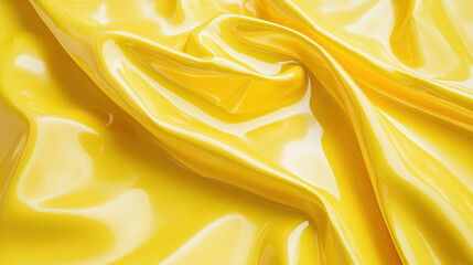 A yellow solid color background,