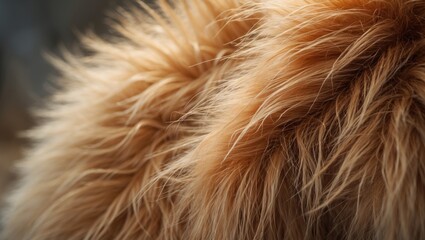 Naklejka premium Elegant fox fur backdrop