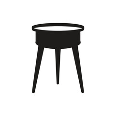 wooden chair isolated on white background