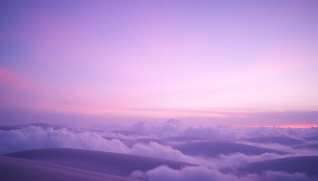 Pastel tone purple cloud background  - Powered by Adobe
