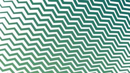 Green Zigzag Stripes Line Pattern Background for Fresh and Energetic Designs