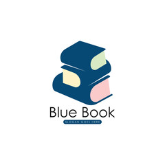 Book education logo template
