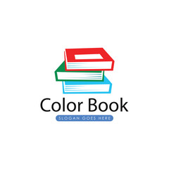 Book education logo template