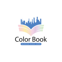 Book education logo template