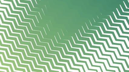 Green Zigzag Stripes Line Pattern Background for Fresh and Energetic Designs