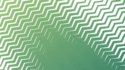 Green Zigzag Stripes Line Pattern Background for Fresh and Energetic Designs