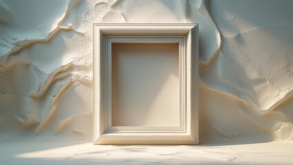 White border paper background for business design