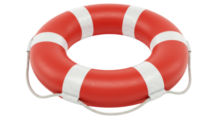 Isolated Lifebuoy