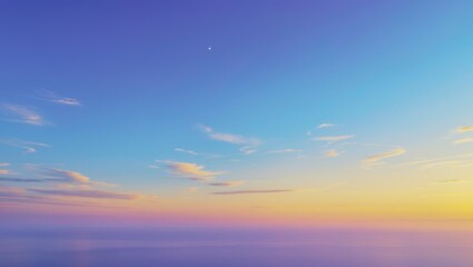 Layered ozone sky panoramic