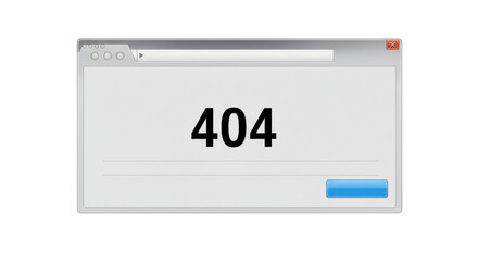 Isolated Error Page 404