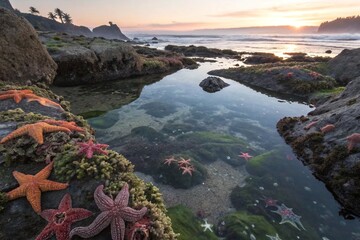 Hyper-Realistic Coastal Serenity Backgrounds