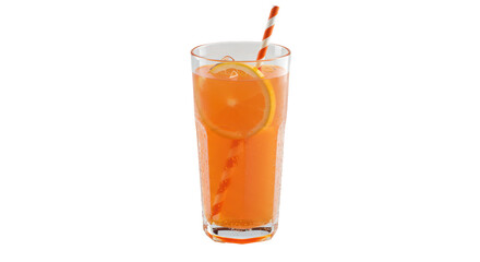Isolated Orange Juice