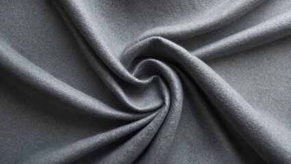 Fototapeta premium Gray wool felt texture for background with fuzzy fibers