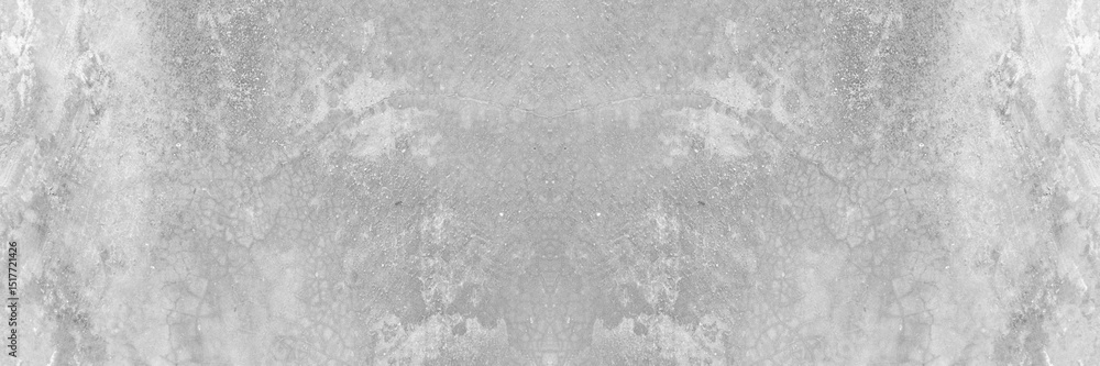 Poster Old wall texture cement dirty gray with black  background abstract grey and silver color design are light with white background.