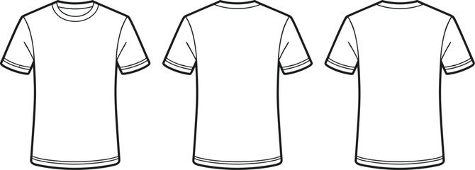T-shirts illustration
