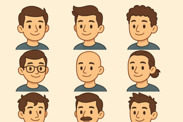 Man showing range of expressions: happiness, surprise, anger.