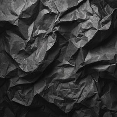 Dark crumpled paper texture
