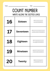 My Sweet Number Adventure Counting & Writing 1-100 - 7