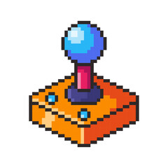 Pixel art Classic Arcade Joystick game asset design