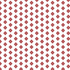 Maroon Diamond Floral Pattern – Geometric Repeating Design