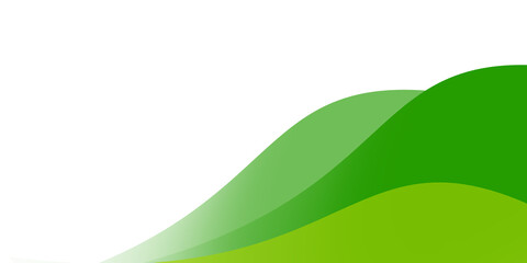 Green leaf business presentation template design. Design for cover and anything else