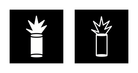 Road flares Vector Icon