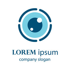 health and eye care logo design