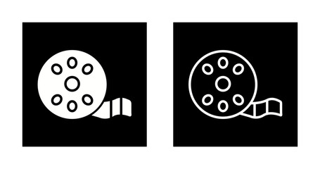Movie Reel Vector Icon