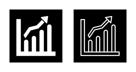 Bar Graph Vector Icon