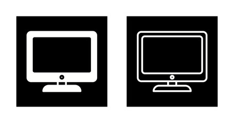 Computer Vector Icon