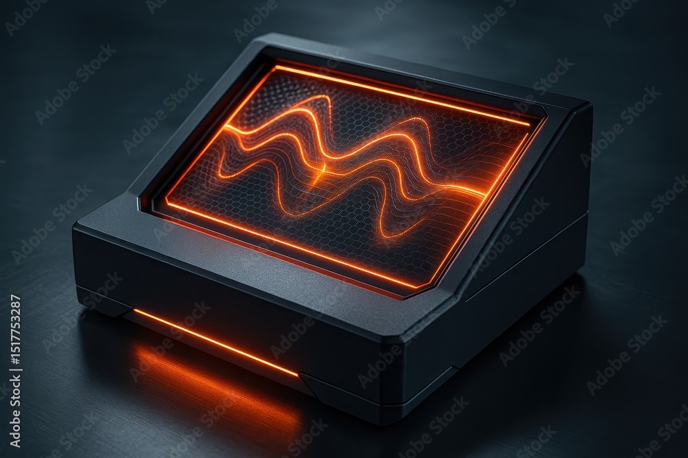 Poster exploration of metamaterials technology through advanced wave manipulation display