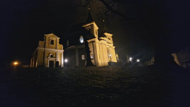 host&yacute;n church moravia