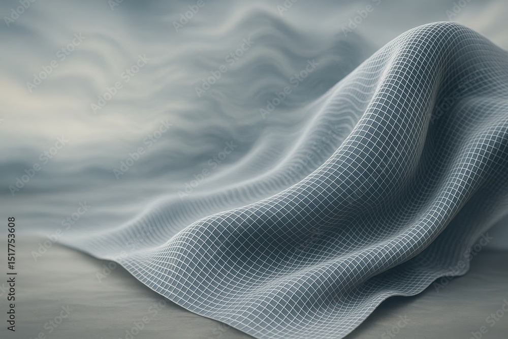 Poster metamaterials showcasing unique wave manipulation properties on a textured surface